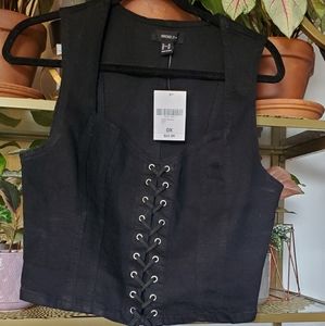 Denim Corset